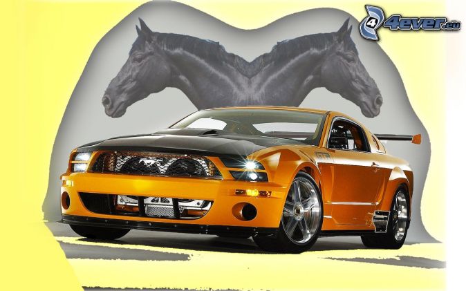 Virtual Tuning Nissan graphite Ford Mustang GT 500 Ford Mustang GT 500