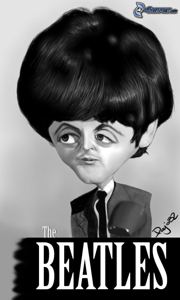 Paul McCartney Caricature 