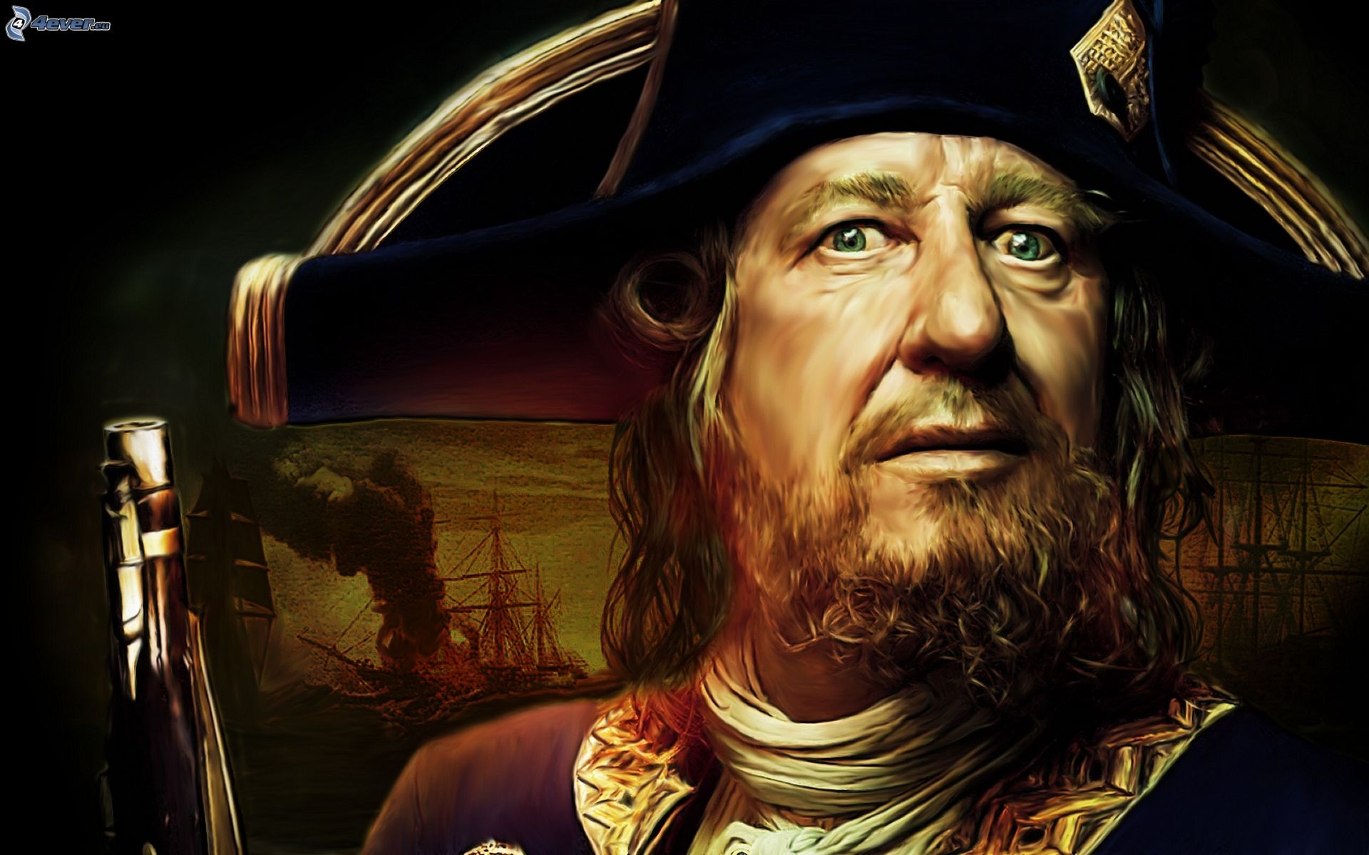 Hector Barbossa, Pirates of the Caribbean - hector-barbossa,-pirates-of-the-caribbean-182637
